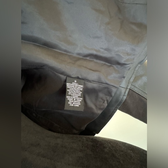 Ookie & Lala
Faux Leather Mix
Quilt Drape Jacket - Picture 9 of 10